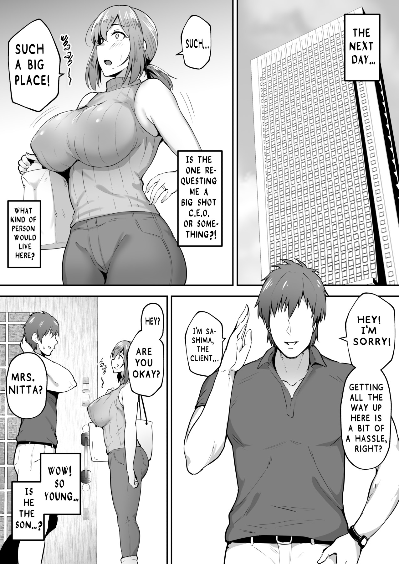 Hentai Manga Comic-Big Breasted Married Woman-Read-5